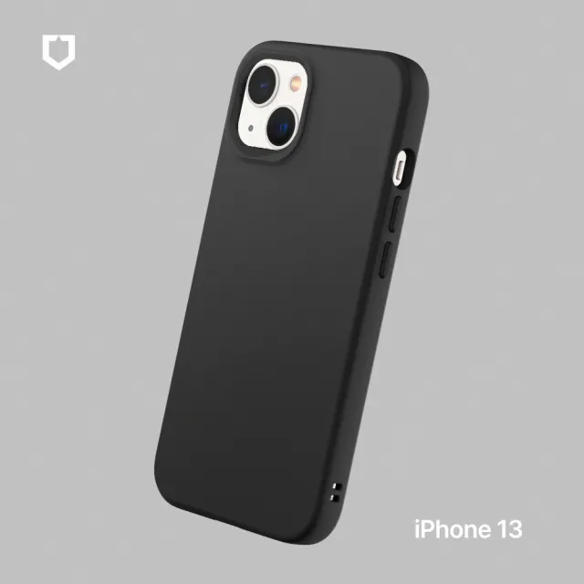 【RHINOSHIELD 犀牛盾】iPhone 11-15全系列 SolidSuit 經典防摔背蓋手機保護殼(經典黑)