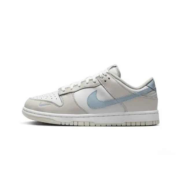 【NIKE 耐吉】W Nike Dunk Low Light Bone Armory Blue 海鹽冰藍 女鞋 休閒鞋(HF0023-100)