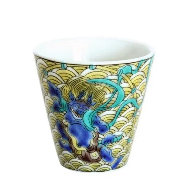 Kissyo 青郊窯】日本製吉祥系列九谷燒清酒杯_任選2款(茶杯、陶瓷杯