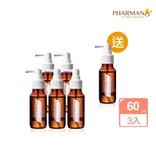 【PHARMANO 髮蔓濃】180天健髮Plus(氧髮露/養髮液60mlx5入 加碼送氧髮露/養髮液60ml)