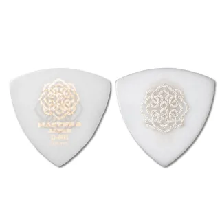 【Master8】D801S-TR三角型磨砂防滑6片裝-吉他匹克PICK - 日本製(超級防滑)