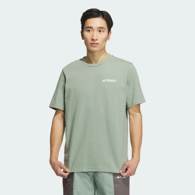 The North Face 北面男女款米白色純棉胸口趣味品