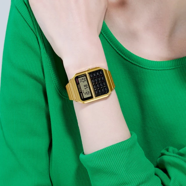 CASIO 卡西歐 G-SHOCK 未來時尚 小巧纖薄雙顯錶