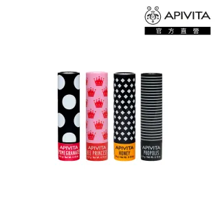 【APIVITA】潤唇膏 4.4g 多款任選(蜂膠、蜂蜜、紅石榴、蜂蜜公主)