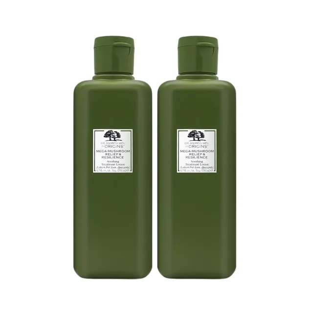 即期品【ORIGINS】Dr. Weil 青春無敵靈芝光潤機能水 200ml 雙入組(平行輸入/2025-02到期)