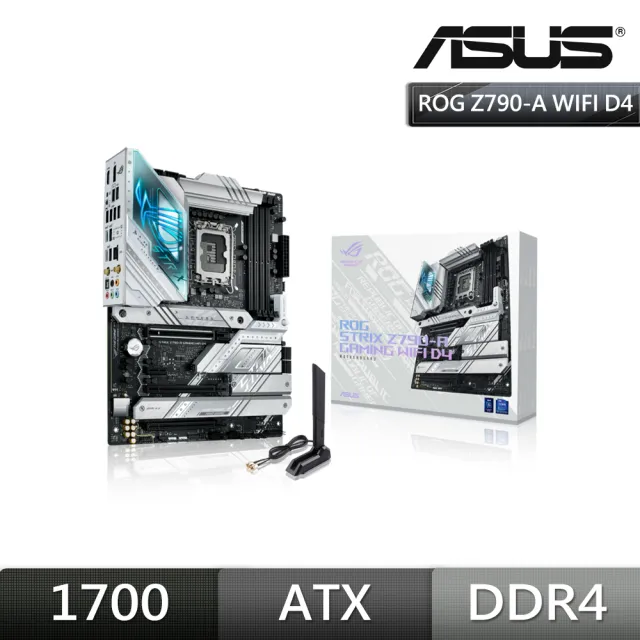 【ASUS 華碩】Intel 第12代 Core i5-12600KF 10核16緒 處理器+華碩 STRIX Z790-A D4 WIFI GAMING(組合3-3)