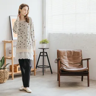 【CUMAR】腰頭排釦彈性長褲(藍 黑 灰)