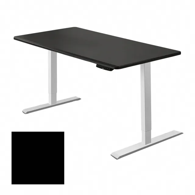【FUNTE】Mini+ 雙柱電動升降桌/二節式 120x60cm 八色可選(辦公桌 電腦桌 工作桌)