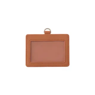 【MUJI 無印良品】自由組合卡片夾/橫型/橘(9.2×10cm)