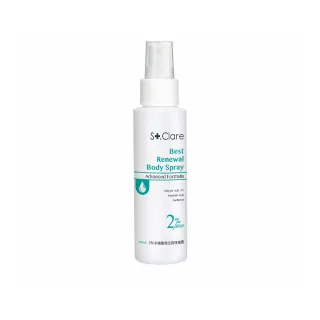 【St.Clare 聖克萊爾】2%水楊酸背痘調理噴霧100ml(去角質/淨痘/美背)