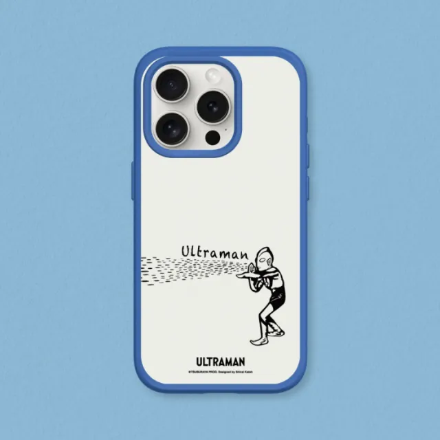 【RHINOSHIELD 犀牛盾】iPhone 13系列 SolidSuit防摔背蓋手機殼/經典超人斯派修姆光線(超人力霸王)