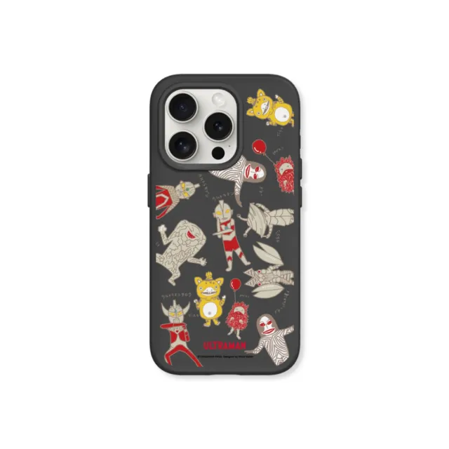 【RHINOSHIELD 犀牛盾】iPhone 15系列 SolidSuit防摔背蓋手機殼/超能出擊(超人力霸王)