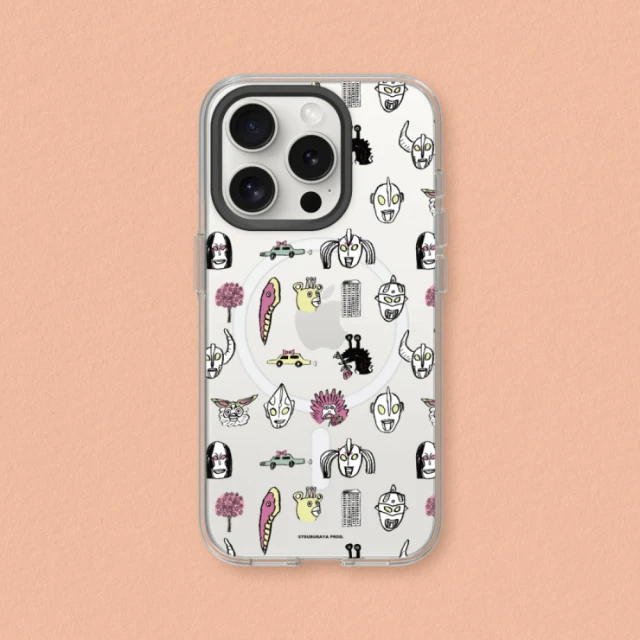 RHINOSHIELD 犀牛盾RHINOSHIELD 犀牛盾 iPhone 13系列 Clear MagSafe兼容 磁吸透明手機殼/超人力霸王手繪圖鑑(超人力霸王)