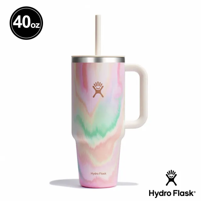 【Hydro Flask】Sugar Rush 40oz/1182ml 吸管 冰霸杯 隨手杯(大容量 提把 保冷 保冰 保溫)