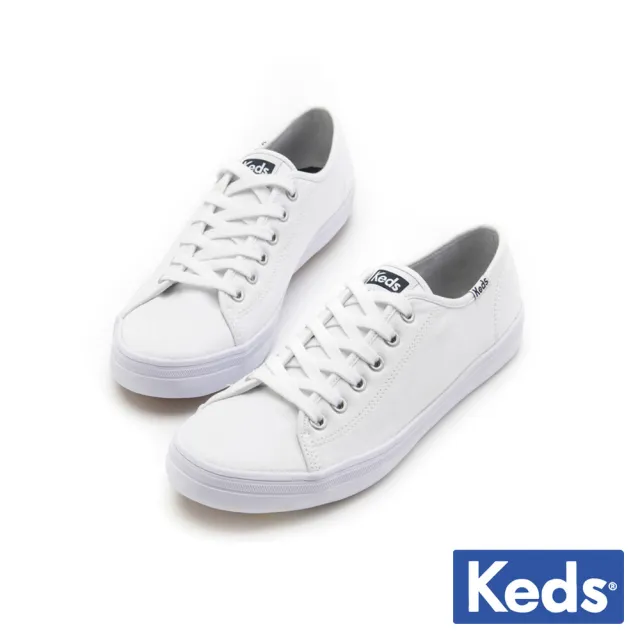 【Keds】品牌經典帆布暢銷小白鞋-多款選(MOMO特談價)