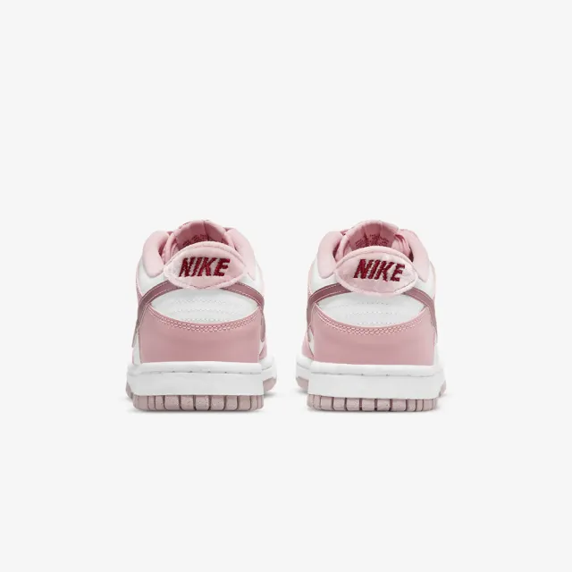 【NIKE 耐吉】休閒鞋 DUNK LOW GS 女鞋 大童鞋 櫻花 粉色 白色 休閒 潮流 穿搭 情人節(DO6485-600)