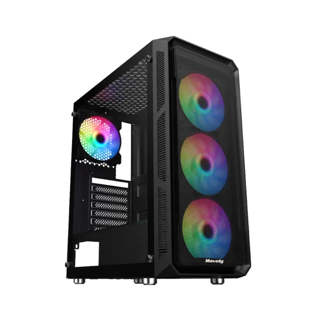 【NVIDIA】R5六核GeForce RTX 3050{冰風暴ZJ24C}電競電腦(R5-7500F/技嘉A620/32G/1TB)