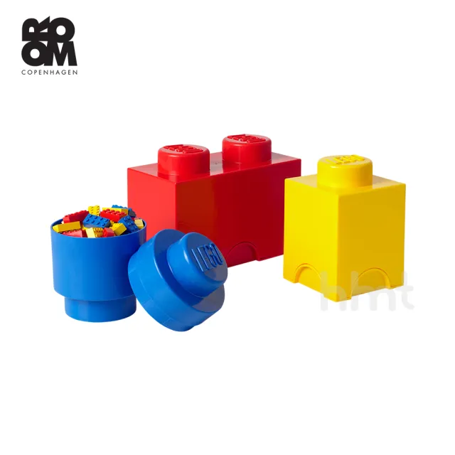 【Room Copenhagen】Room Copenhagen LEGO Storage Brick Set 樂高大型積木收納箱套組三件組(樂高收納盒)