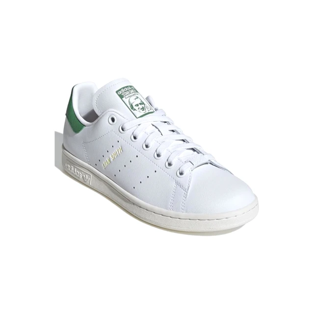 adidas 愛迪達 STAN SMITH W 白綠 復古鞋 女 休閒鞋 三葉草 運動(IE0469 ∞)