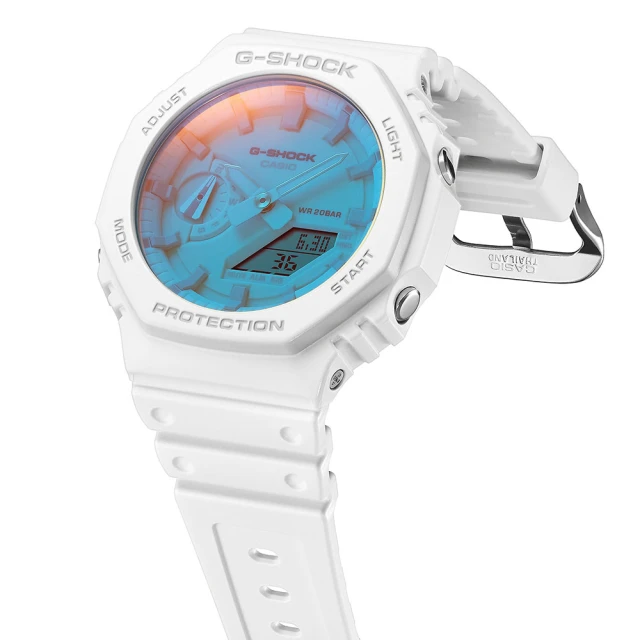 CASIO 卡西歐 未來時尚纖薄爆款腕錶 經典黑 41.5m