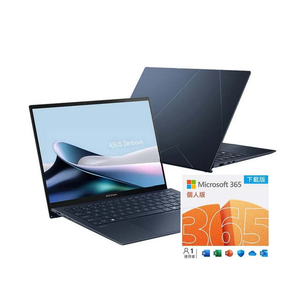 【ASUS】微軟M365一年組★13.3吋Ultra 7輕薄AI筆電(ZenBook UX5304MA/Ultra 7-155U/32G/1TBSSD/W11/3K/EVO)