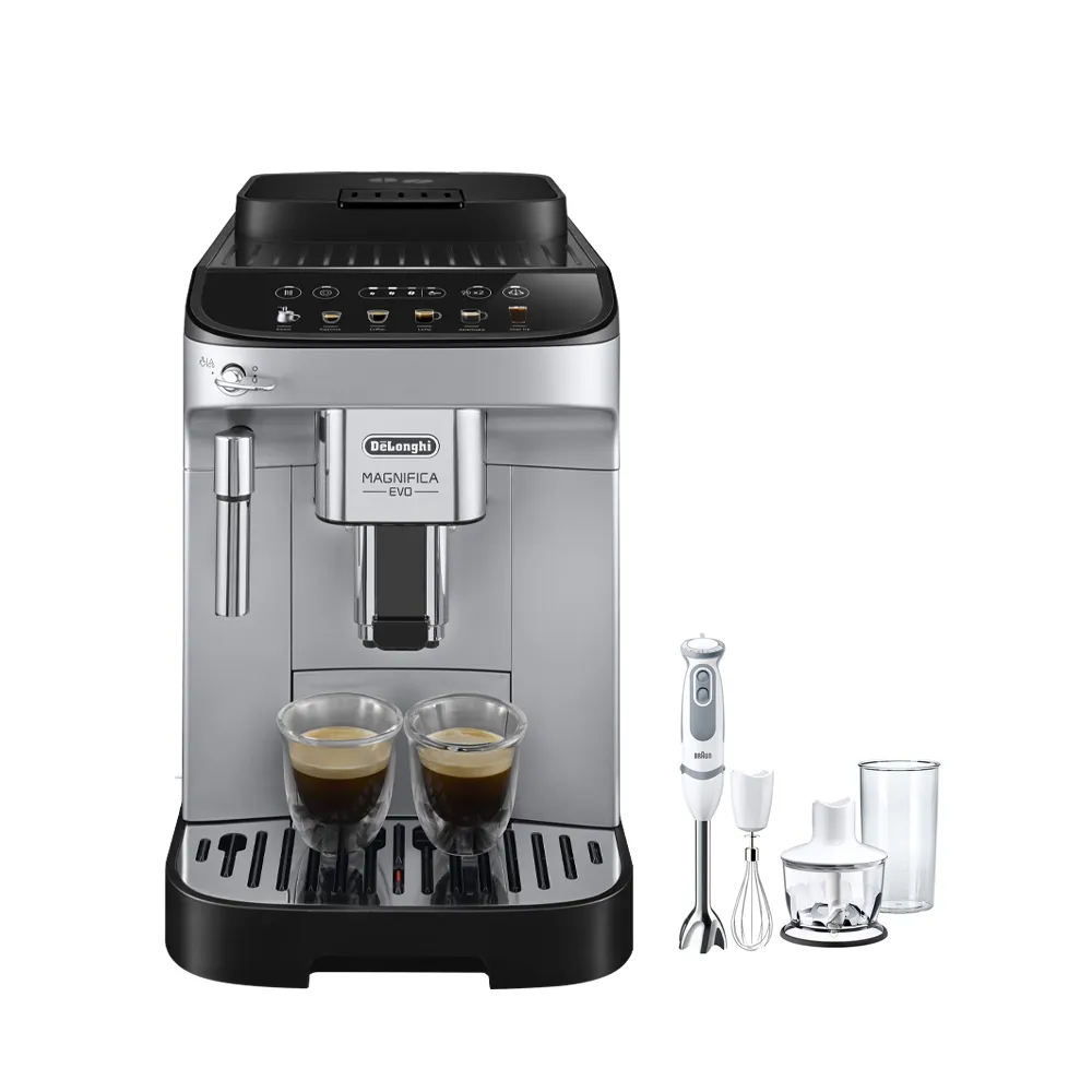 【Delonghi】ECAM 290.43.SB 全自動義式咖啡機(+ 獨家 CAFE!N 咖啡豆套組 + 保溫杯)