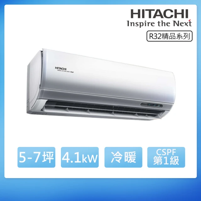 HITACHI 日立 3-4坪一級變頻側吹窗型冷氣(RA-2