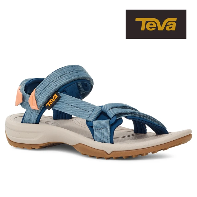 TEVA 女涼鞋 水陸機能運動涼鞋/雨鞋/水鞋 Terra Fi Lite 原廠(堡壘藍-TV1001474CITA)