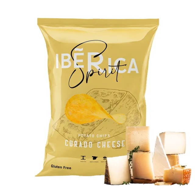 【西班牙 Spirit】厚切洋芋片115g(特級橄欖油、無麩質、零反式脂肪)
