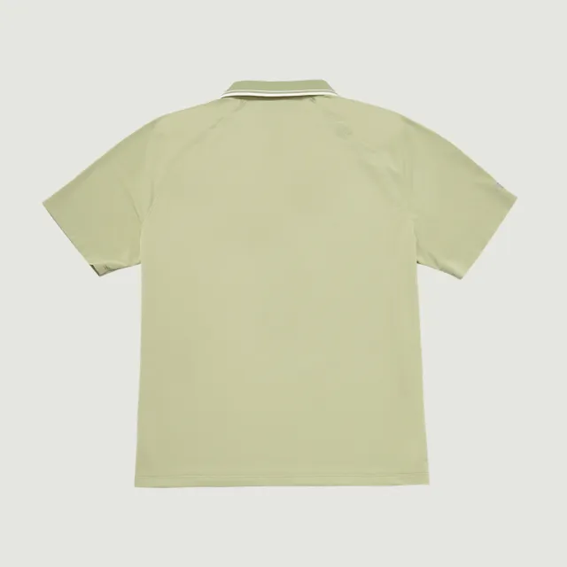 【Hang Ten】男裝-恆溫多功能-3M吸濕快乾涼爽尼龍素面短袖POLO衫(薄荷綠)