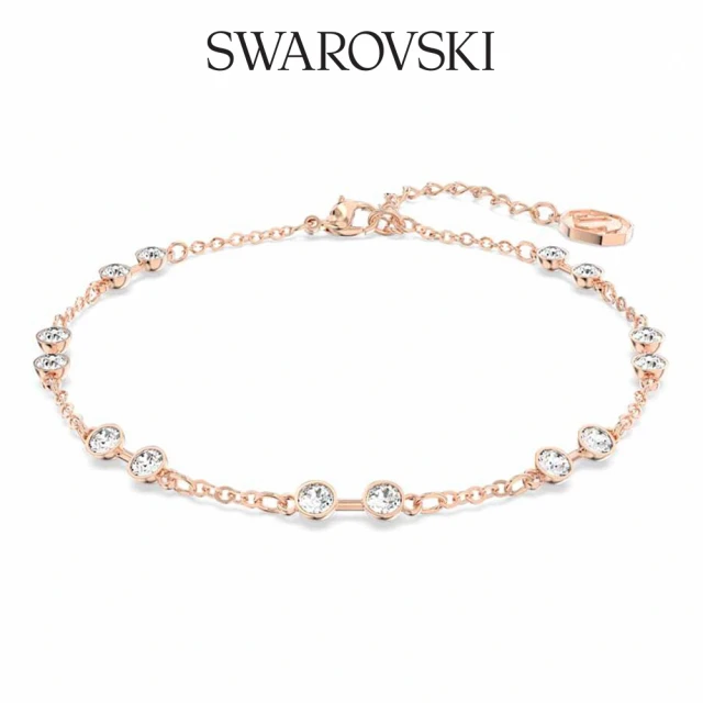 SWAROVSKI 官方直營 Swarovski Remix 系列 圓形切割 白色 交換禮物