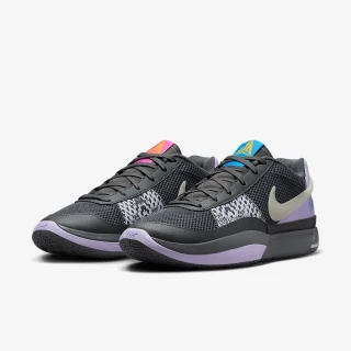 【NIKE 耐吉】Ja 1 Morant 黑紫色 籃球鞋 運動 男鞋 耐磨 皮革面板(FV1288-001 ∞)