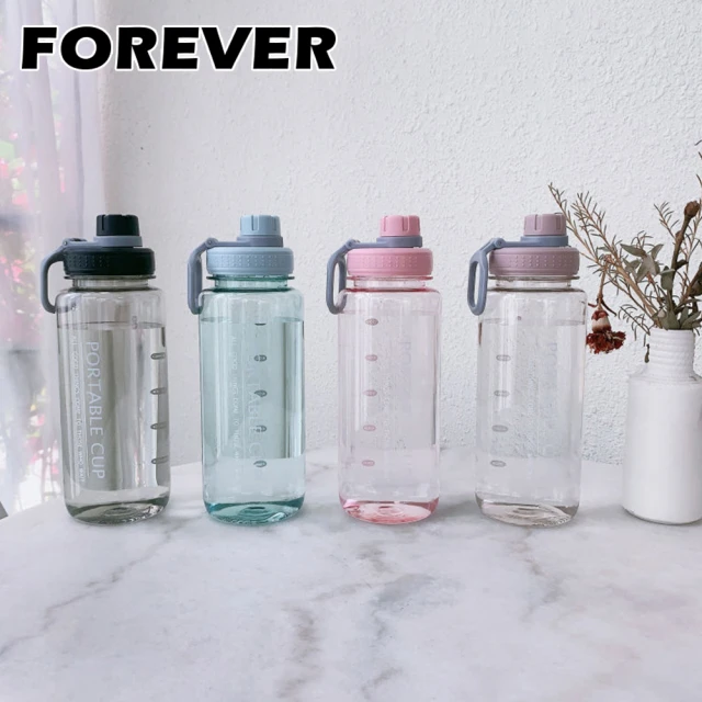 日本FOREVER 直飲式可提運動水壺800ML(買一送一)