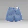 【Lee 官方旗艦】女裝 牛仔短褲 / 涼感 刷白 中藍洗水 / Jade Fusion 系列(LL220152AVW)