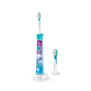 【Philips 飛利浦】Sonicare 新一代兒童音波震動牙刷/電動牙刷(HX6322/04)