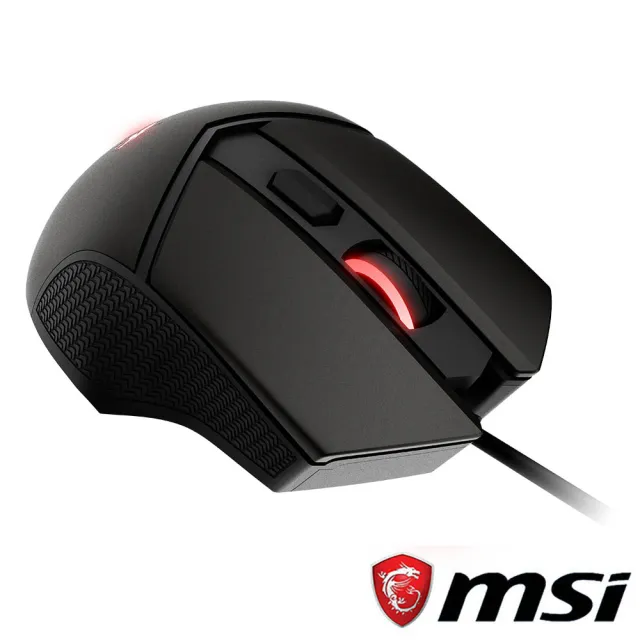 【MSI 微星】電競耳機超值組★CLUTCH GM20 ELITE RGB電競滑鼠+GH20耳機