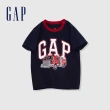 【GAP】男幼童裝 Logo純棉印花圓領短袖T恤-多色可選(890978)