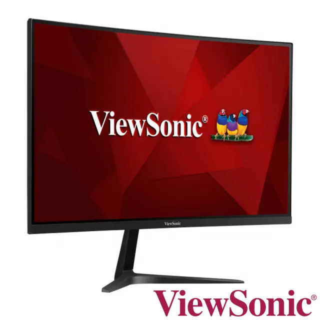 【ViewSonic 優派】VX2718-PC-mhd 27型 VA 180Hz 曲面電競螢幕(1500R/內建喇叭/FreeSync/1ms)