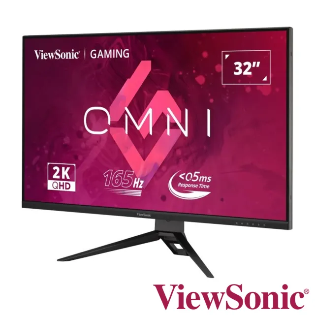 【ViewSonic 優派】VX3219-2K-PRO-2 32型 IPS 2K 165Hz 電競螢幕(0.5ms/FreeSync/HDR10)