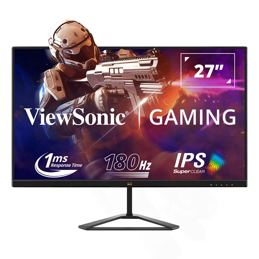 【ViewSonic 優派】VX2779-HD-PRO 27型 IPS 180Hz HDR10 電競螢幕