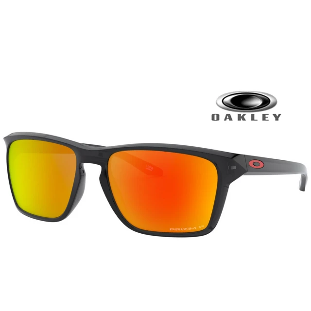 Oakley 奧克利 SYLAS 運動偏光太陽眼鏡 OO9448 05 黑框PRIZM紅寶石鍍膜偏光鏡片 公司貨
