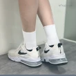 【sNug 給足呵護】動能氣墊厚底運動除臭襪-白灰色(毛圈底/吸汗乾爽/運動襪/專利科技棉襪/10秒除臭襪)