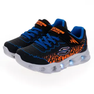 【SKECHERS】男童系列 燈鞋 VORTEX 2.0 寬楦款(400603WLBBOR)
