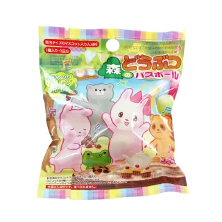 【GOOD LIFE 品好生活】森林動物芳香發泡入浴球（森林系香氛）(日本直送 均一價)