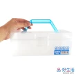 【GOOD LIFE 品好生活】日本製 616長型手提收納整理盒（藍色）(日本直送 均一價)