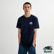 【Roots】Roots 男裝- CANADA MAPLE短袖T恤(軍藍色)