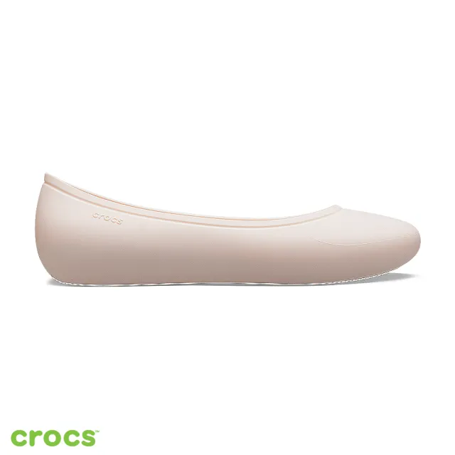 【Crocs】女鞋 布魯克林平底鞋(209384-6UR)