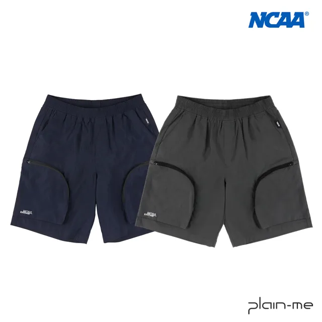 【plain-me】NCAA 中性工裝風短褲 NCAA1709-241(男款/女款 共2色 工裝 短褲 男休閒褲)