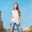 【IGD 英格麗】獨家特談！浪漫百搭綁帶點點條紋造型上衣(多款多色任選)