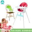 【Creative Baby 創寶貝】三合一成長型餐椅-綠色(最新升級改版)